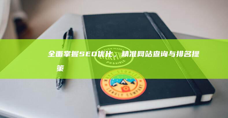 全面掌握SEO优化，精准网站查询与排名提升策略