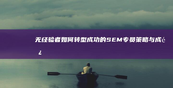 无经验者如何转型成功的SEM专员：策略与成长之路